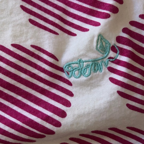 Volcom "Spain Drain" Top - White/Fuchsia Circles Flowy/Airy Y2K - Junior's XL - Picture 5 of 16